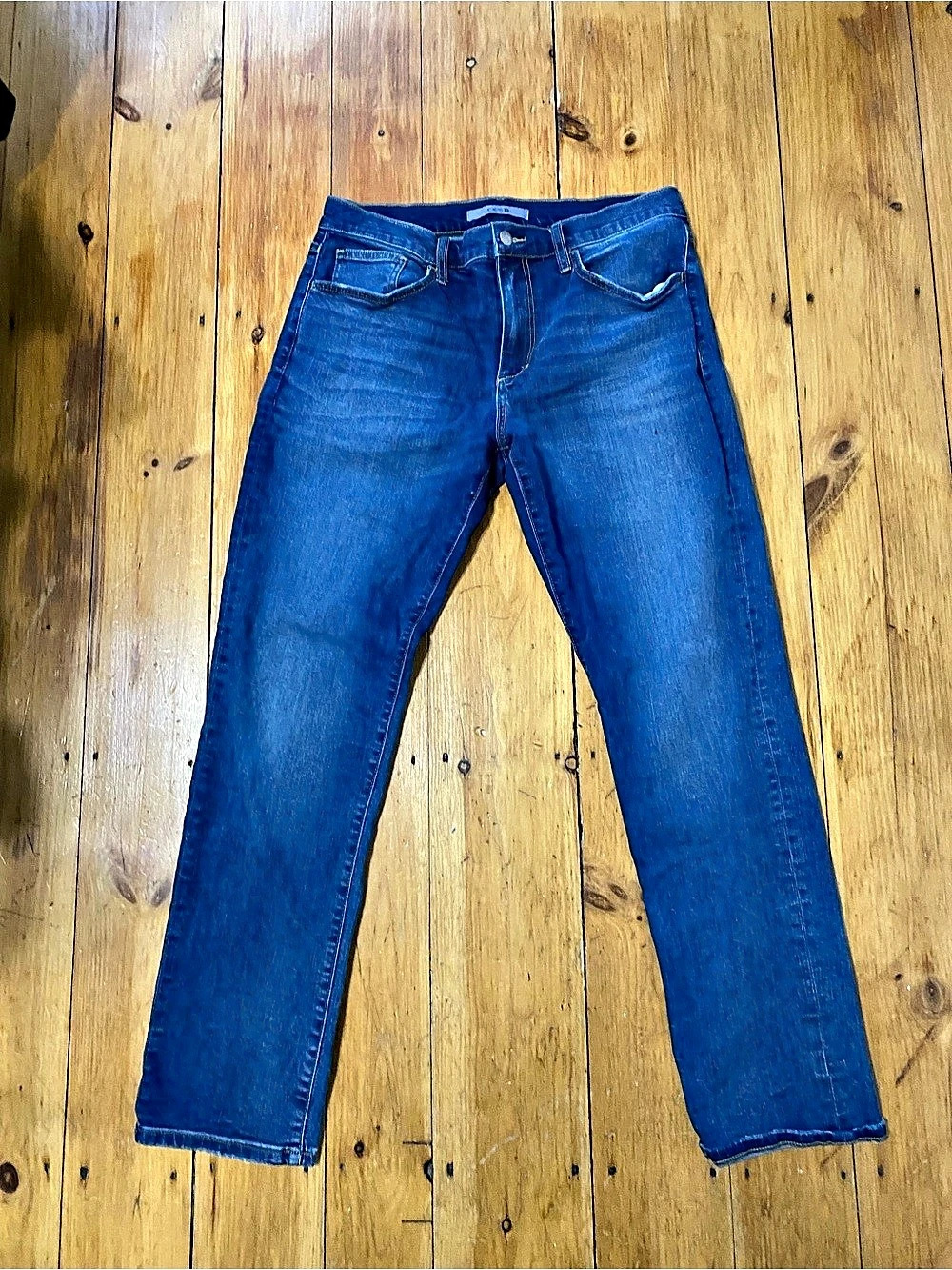 Joe's Jeans The Brixton Skinny Jeans Blue Waist 33 Like New
